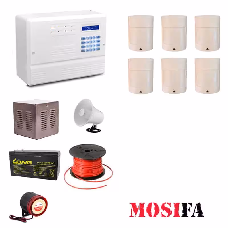 پکیج دزدگیر اماکن فایروال F10 مدل FPR6