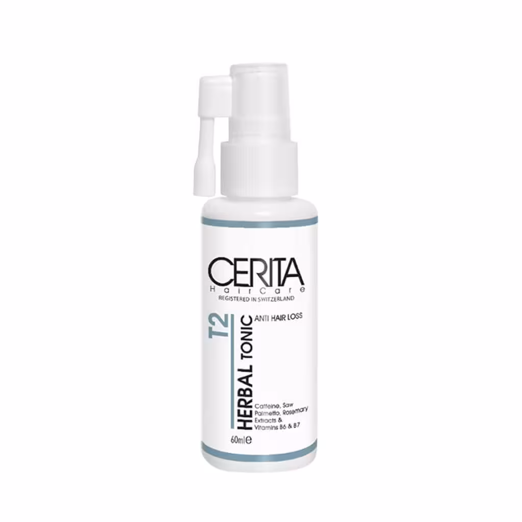تونیک ضد ریزش کافئین T2 حجم 60 میلی لیتر سریتا Cerita