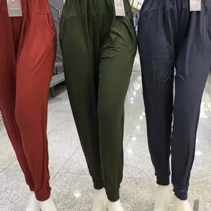 شلوار سمبادی گیاهی ساده(خارجی) رنگبندی متنوع با کیفیت