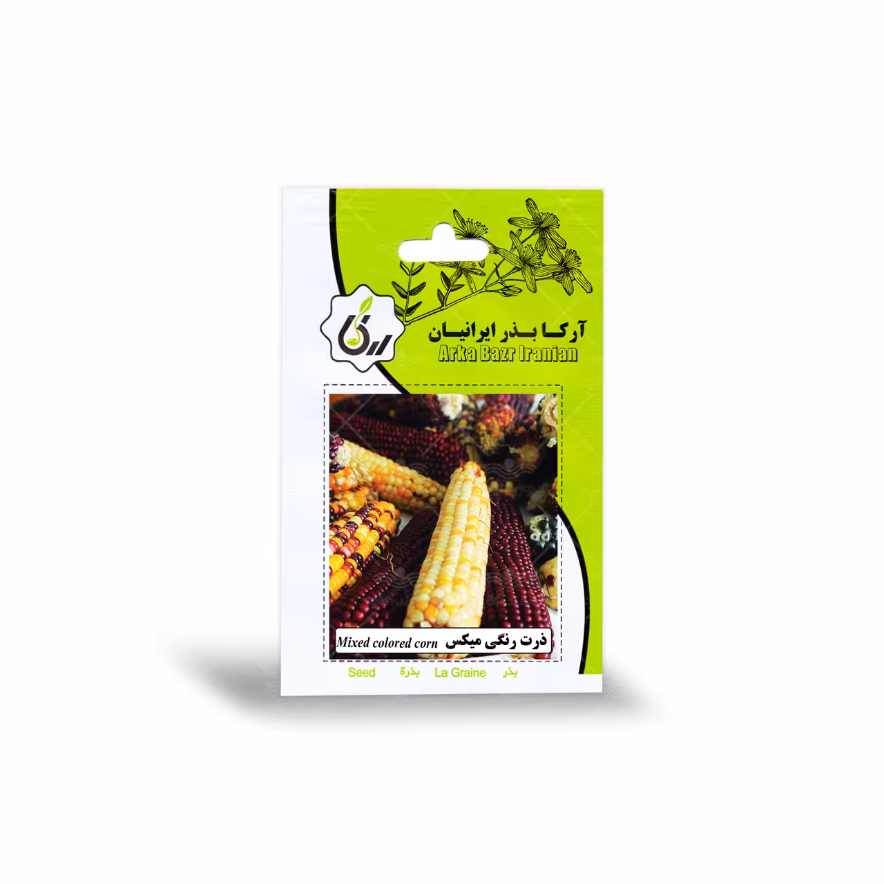 بذر ذرت رنگی میکس آرکا بذر ایرانیان