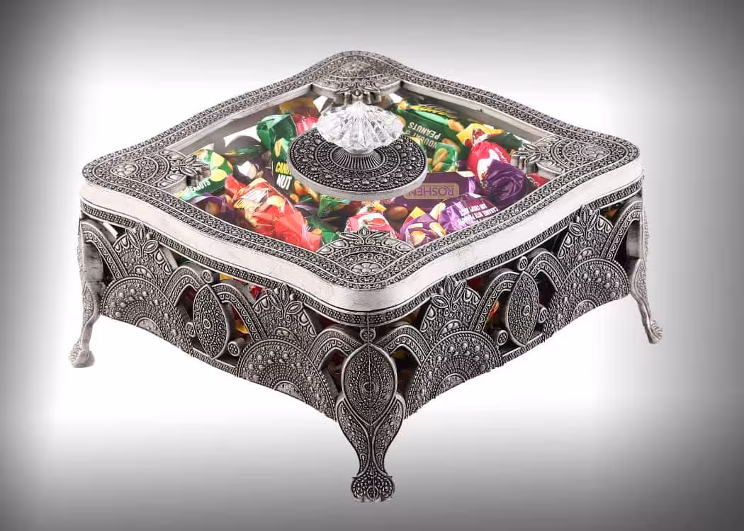 شکلات خوری مربع پیوتر کد 601