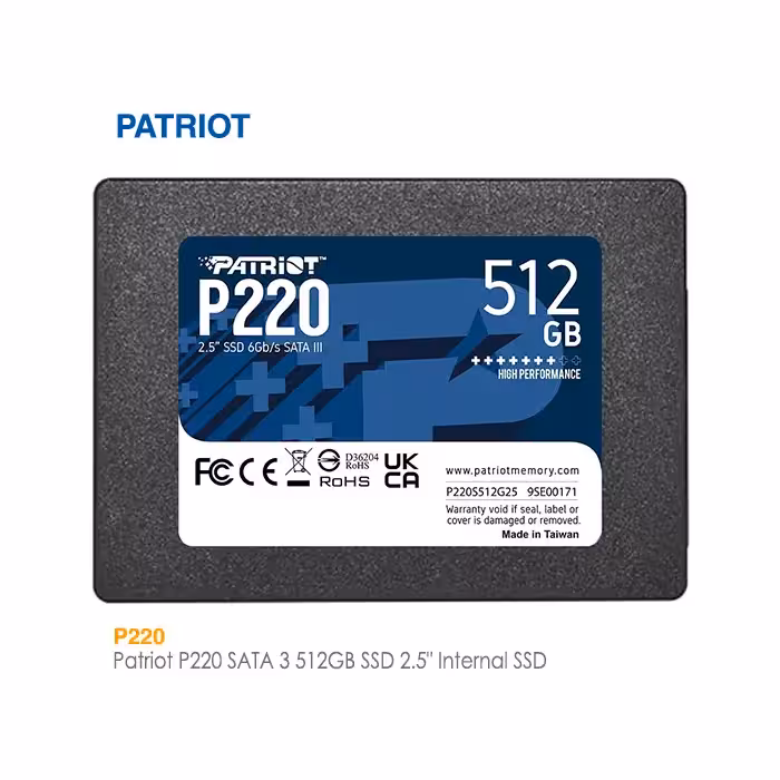 حافظه اس اس دی 512 گیگابایت P220