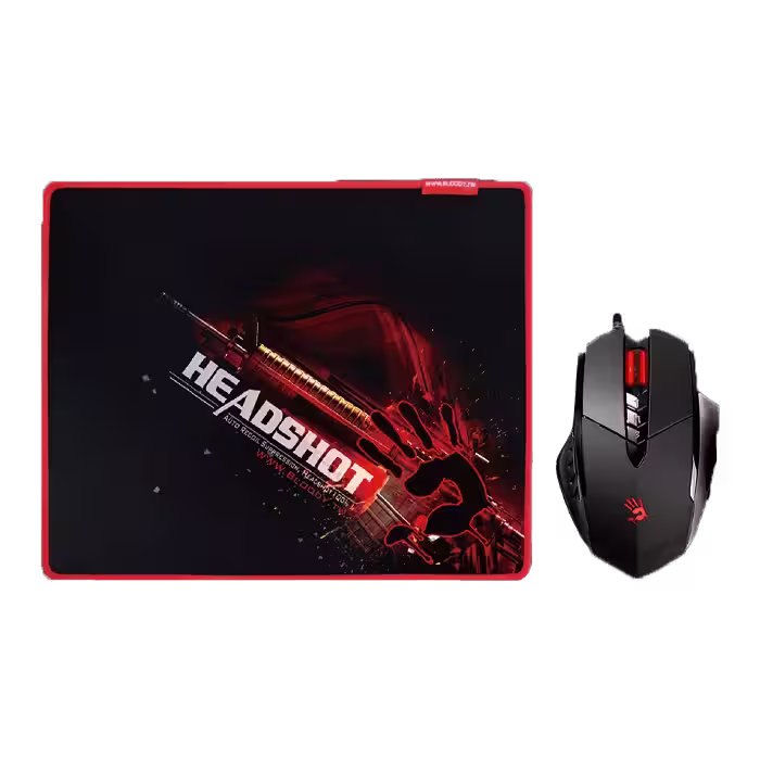 قیمت و خرید باندل موس و موس پد A4tech Bloody V7M71