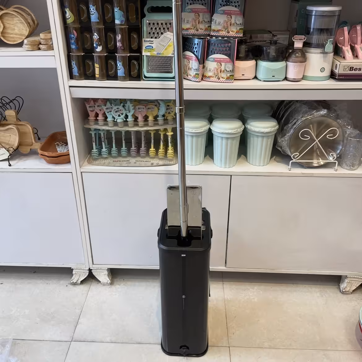 تی استیل اروپایی مشکی برند WS مدل SS30-جدید