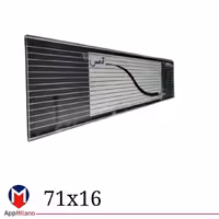 شیشه بخاری آدینس size 71x16. .