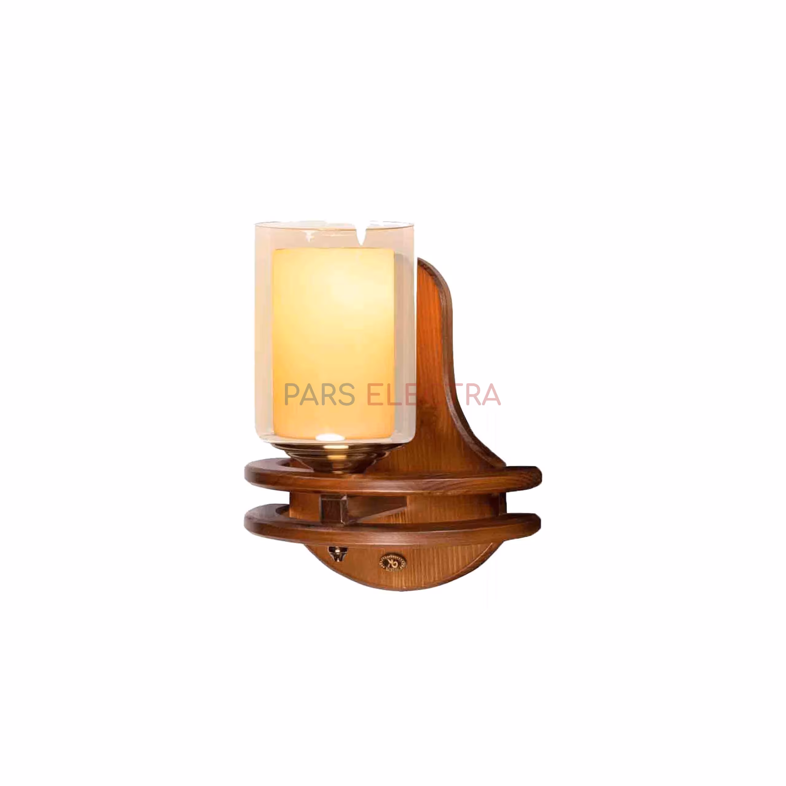 روشنایی دیواری چوبی رولت