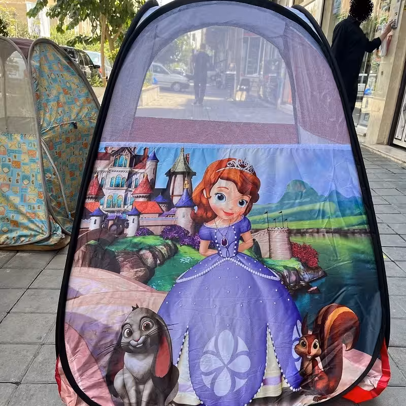 چادر کودک  سوفیا چادر بازی سیسمونی کفش شال روسری خودرو ماگ مانتو شلوار کد4