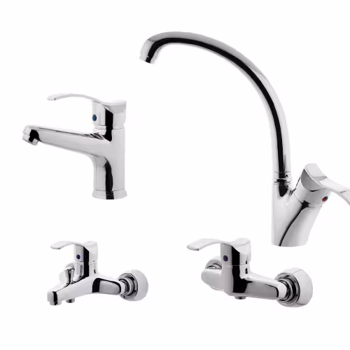 ست شیرآلات البرز روز مدل موج