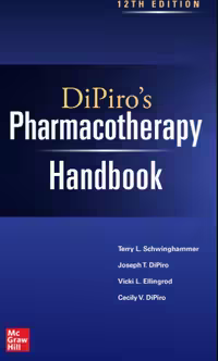 کتاب DiPiro's Pharmacotherapy Handbook, 12th Edition 2023