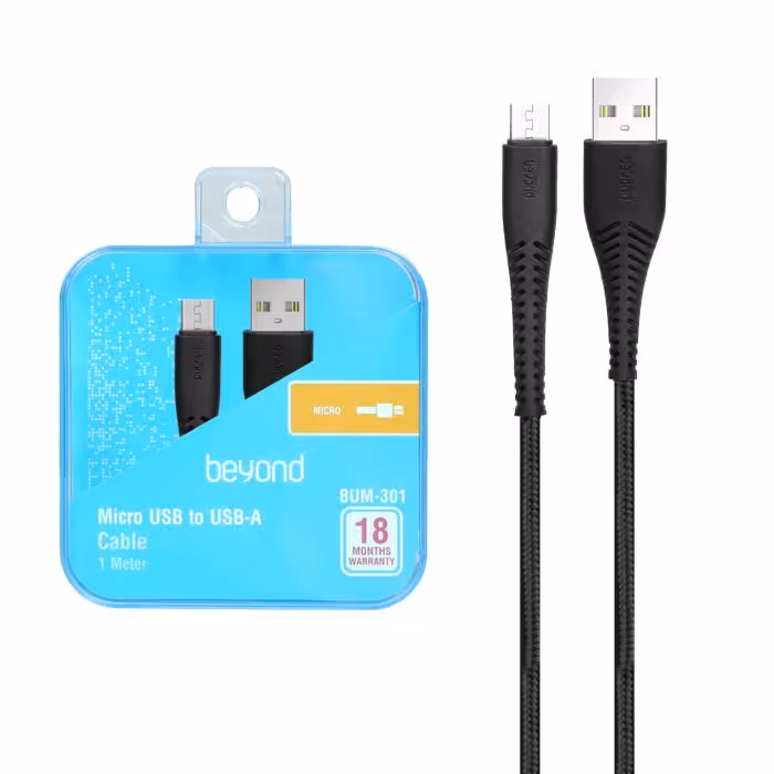 کابل شارژ بیاند مدل BUS-301 تایپ سی طول 1 متر مناسب شارژ سریع و انتقال داده