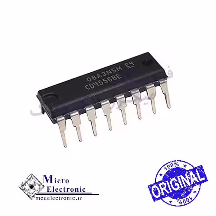 آی سی CD4556BE DIP اورجینال