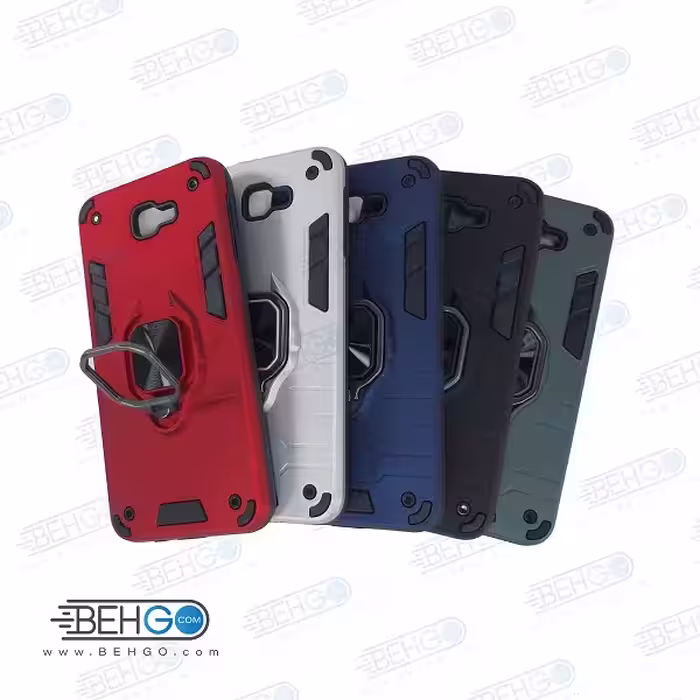 قاب گوشی j5 prime قاب پاپ سوکت دار مدل بتمن ارمور اصلی مناسب on5 2016 و جی 5 پرایم کاور Anti Shock Anti Shock BATMAN ARMOR FINGER RING CASE COVER For Samsung Galaxy on5 2016 /J5 Prime