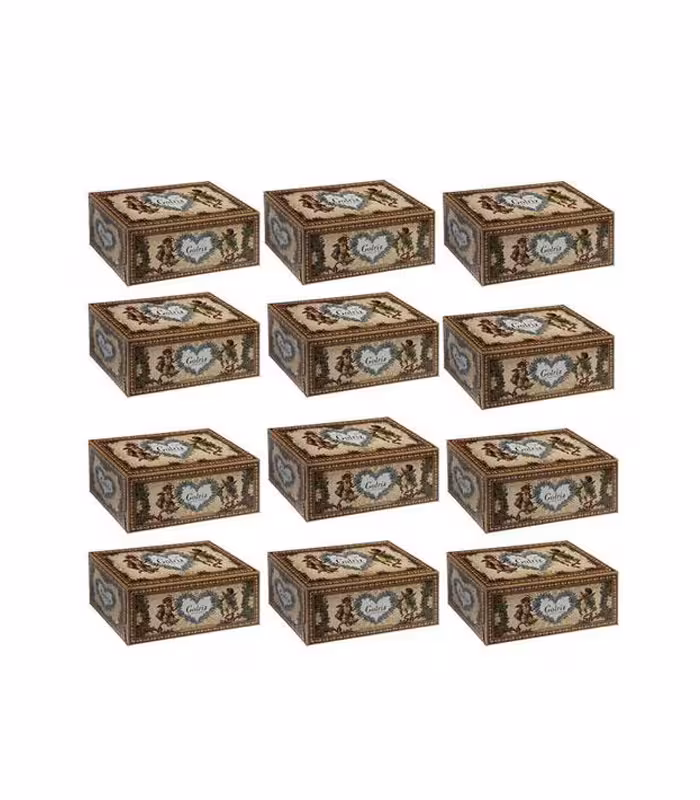 دستمال کاغذی100 برگ گلریز مدل 001 طرح فرشته بسته 12 عددی