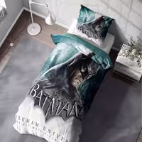 سرویس خواب کد M-4174 طرح بتمن batman یکنفره 4 تکه