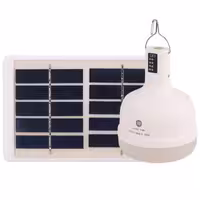 لامپ آویزدار شارژی DP.LED Light DP-7813T 38W   پنل خورشیدی