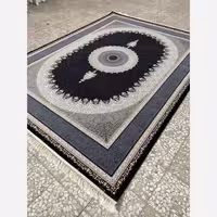 فرش ماشینی کاشان 700شانه12متری طرح ساوین سرمه ای(باارسال رایگان)