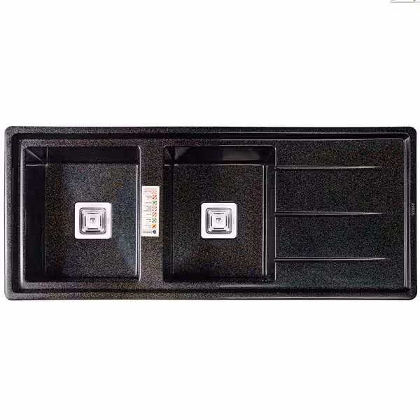 سینک گرانیتی توکار درسا مشکی مدل DS3604-120