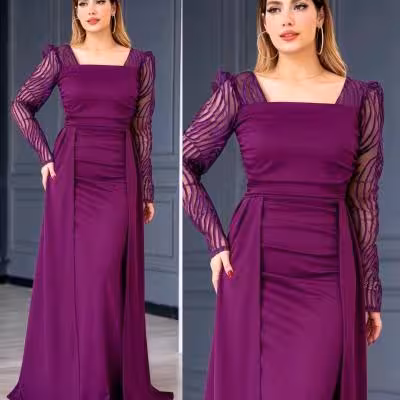 مدل لباس مجلسی ثمینه