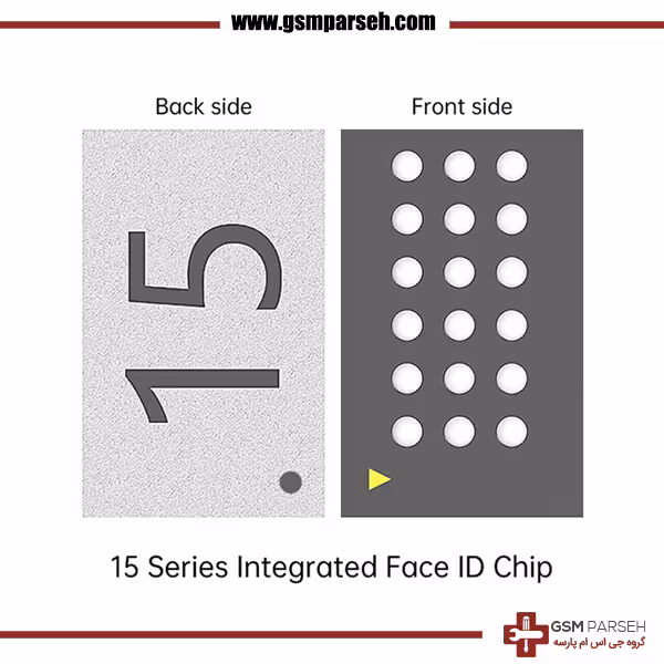 آی سی فلت فیس آیدی جی سی آیفون سری 15 برند JC