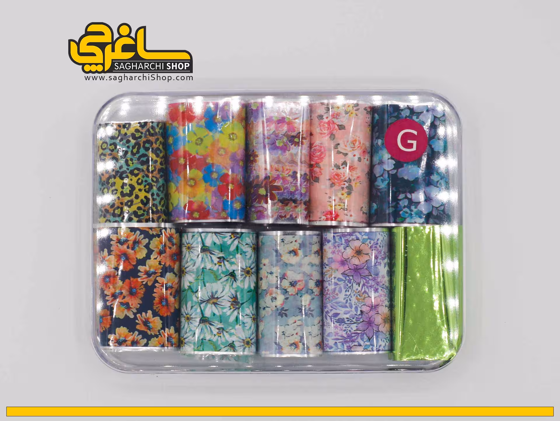 فویل دیزاین ناخن کد G