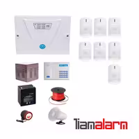 پکیج دزدگیر اماکن باسیم مدل کلاسیک سیم کارتی و تلفنی CGA7