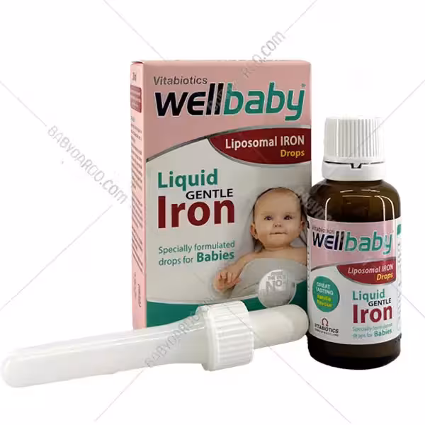 قطره آهن ول بیبی ویتابیوتیکس 30 میلی لیتر