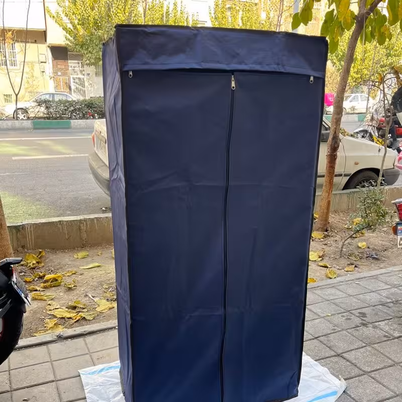 کمد برزنتی مدل جالباسی تمام فلزی مناسب تیشرت شلوار دامن بلوز  کت تاپ لباس کودک نوزاد