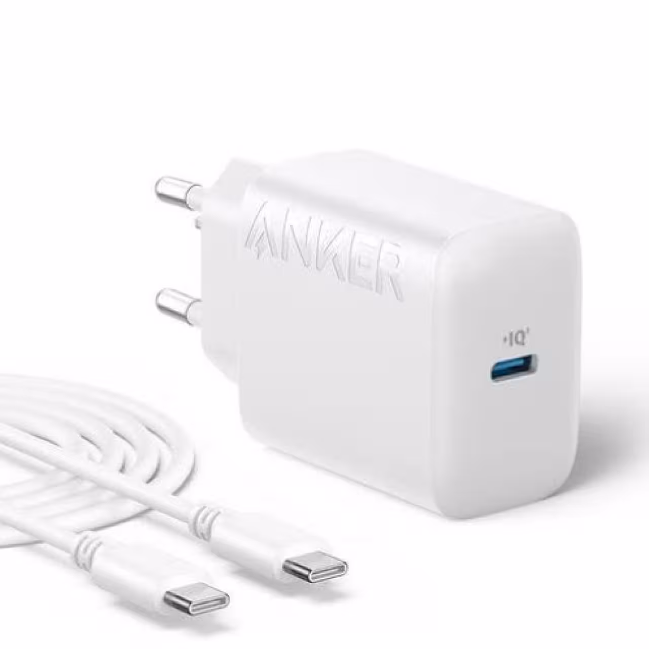 شارژر دیواری انکر 20 وات مدل B2347 به همراه کابل Type-C