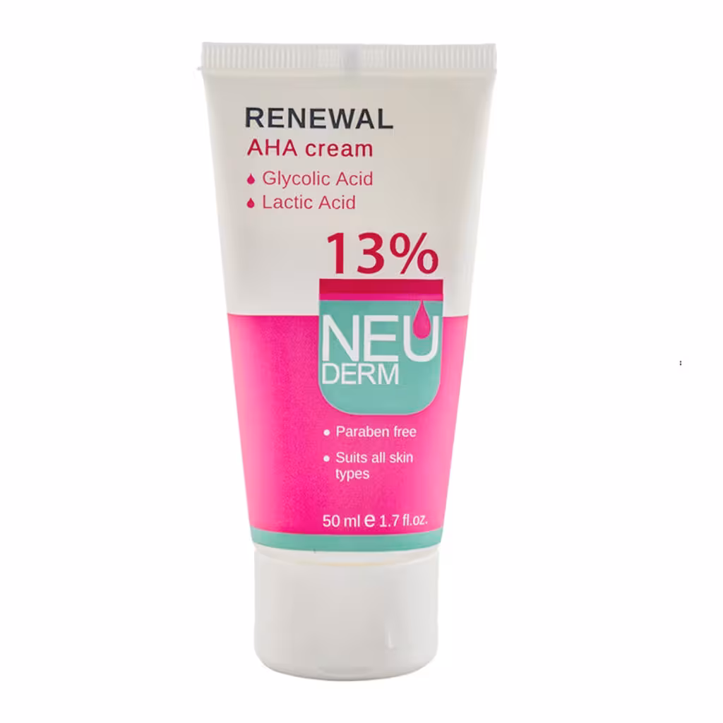 کرم لایه بردار AHA 13% رینیوال 50میلی لیتر نئودرم neuderm