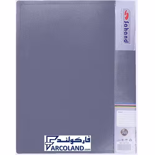 کلیر بوک 20 برگ طرح مات اورجینال کد 0272A سهند | سایز A4 | کلر بوک | آلبوم فایل