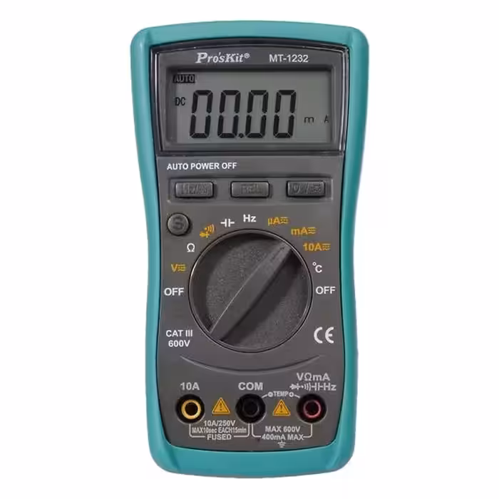 مولتی متر دیجیتال پروسکیت مدل MT-1232