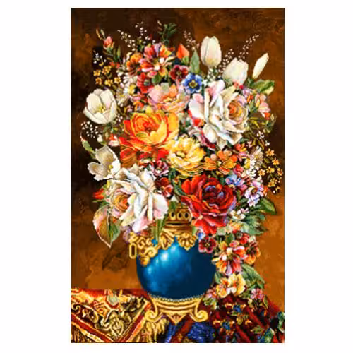 طرح گل وگلدان کد 25262