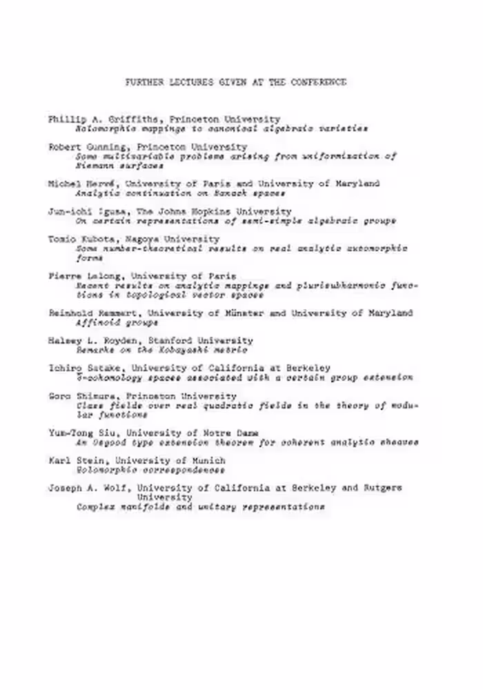 خرید و دانلود نسخه کامل کتاب Several Complex Variables !! Maryland 1970