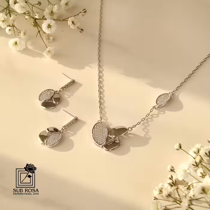 نیم ست سواروسکی المنتس ورساچ 11215