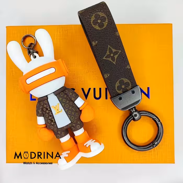 جا کلیدی و آویز کیف نارنجی لویی ویتون (Louis Vuitton)