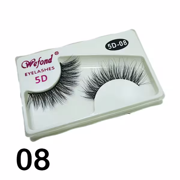 مژه جفتی 5D ویفوند شماره 08 We Fond