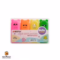 هایلایتر 4 رنگ نئونی فانتزی