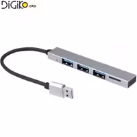 هاب 3 پورت USB2.0 به همراه رم ریدر TF