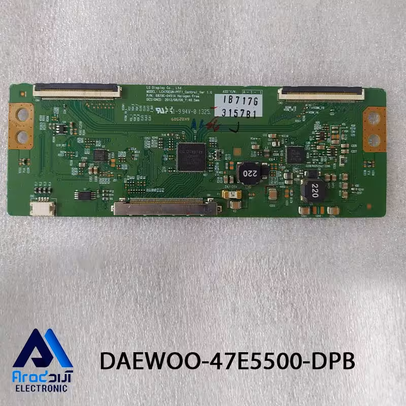 برد تیکان تلویزیون دوو مدل 47E5500