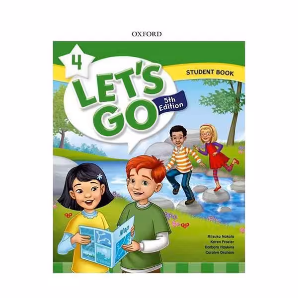 خرید کتاب Lets Go 4 ویرایش پنجم   SB WB DVD