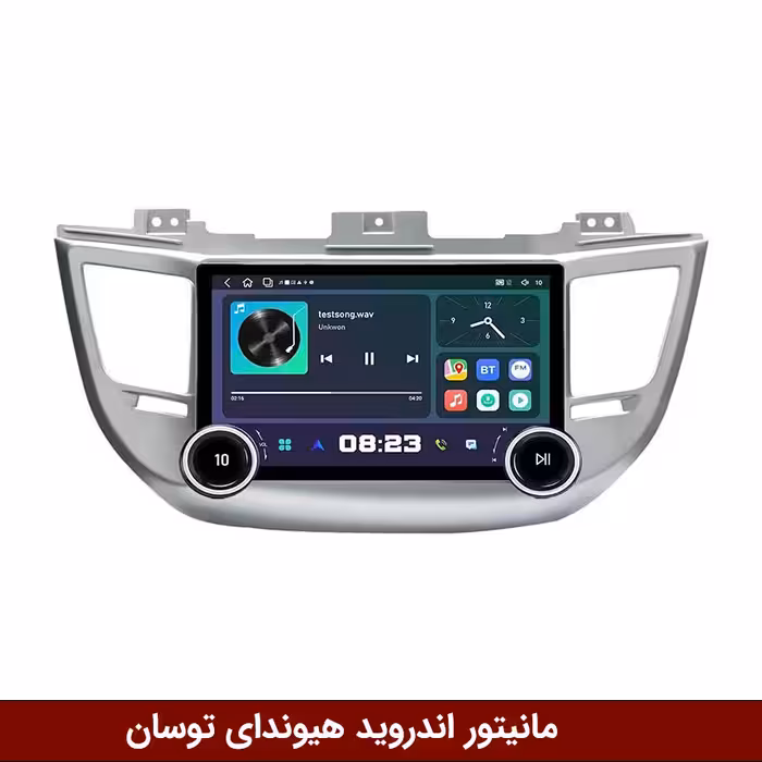 مانیتور ولوم‌دار هیوندای توسان IX35 2016-17 برند دایموند 2K مدل X97 FLY وینکا - 9.7 اینچ