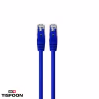 کابل شبکه پچ کورد Cat6 UTP کی نت مدل K-NCP6U003 طول 30 سانتی متر