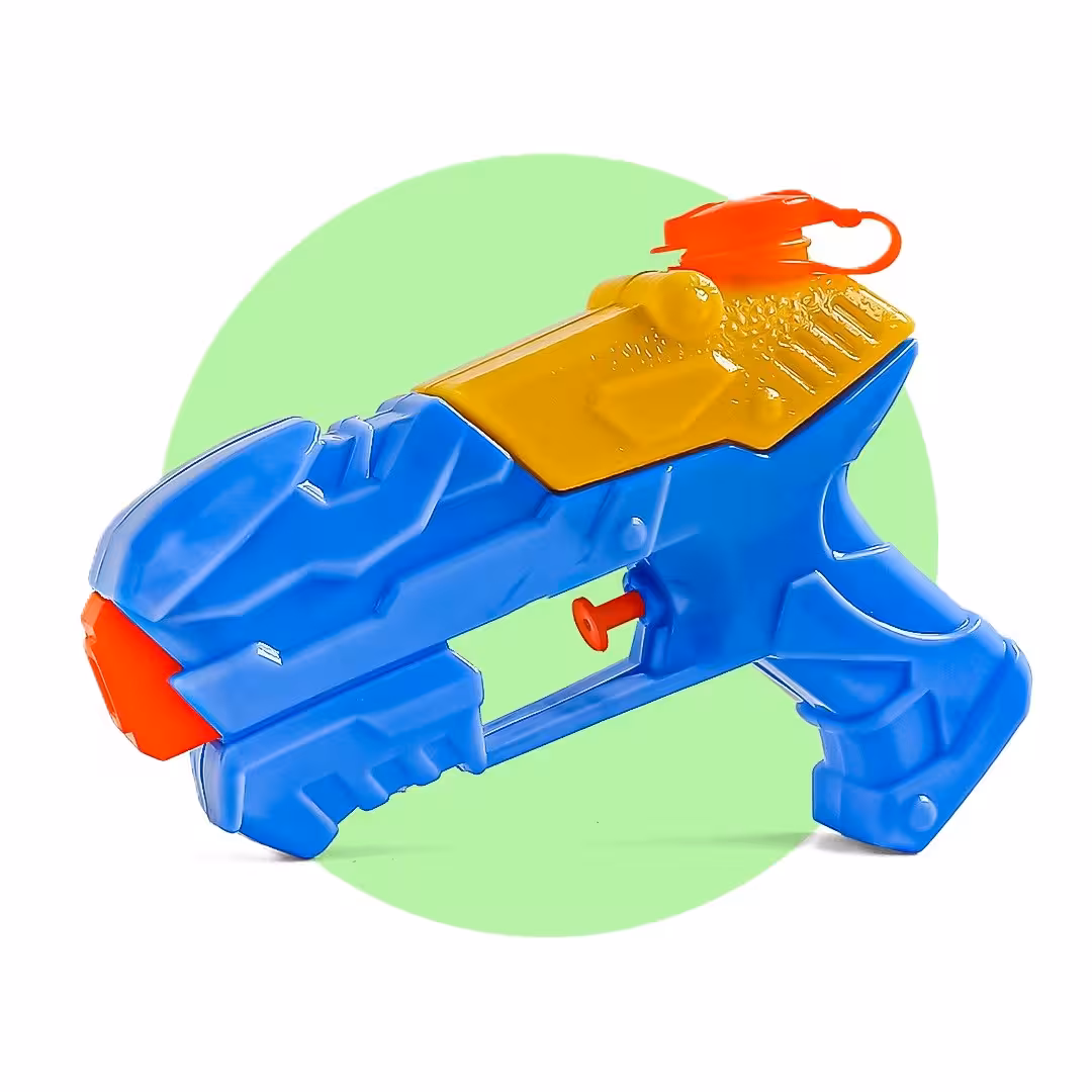 تفنگ آب‌پاش طرح فضایی پلاستیکی