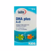قطره خوراکی دی اچ ای پلاس آ د یوروویتالEurhovital DHA Plus A D Drops