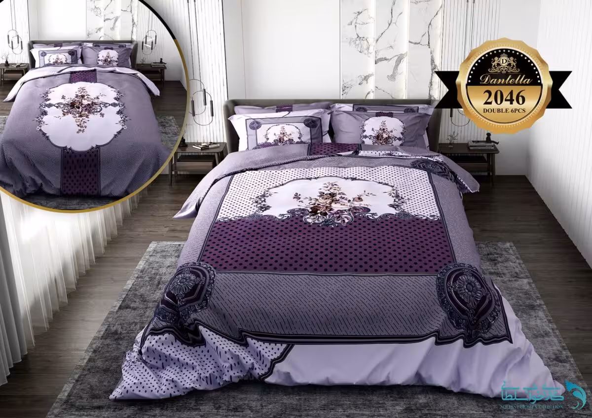 سرویس روتختی دانتلا طرح راشل کد 2046 دو نفره