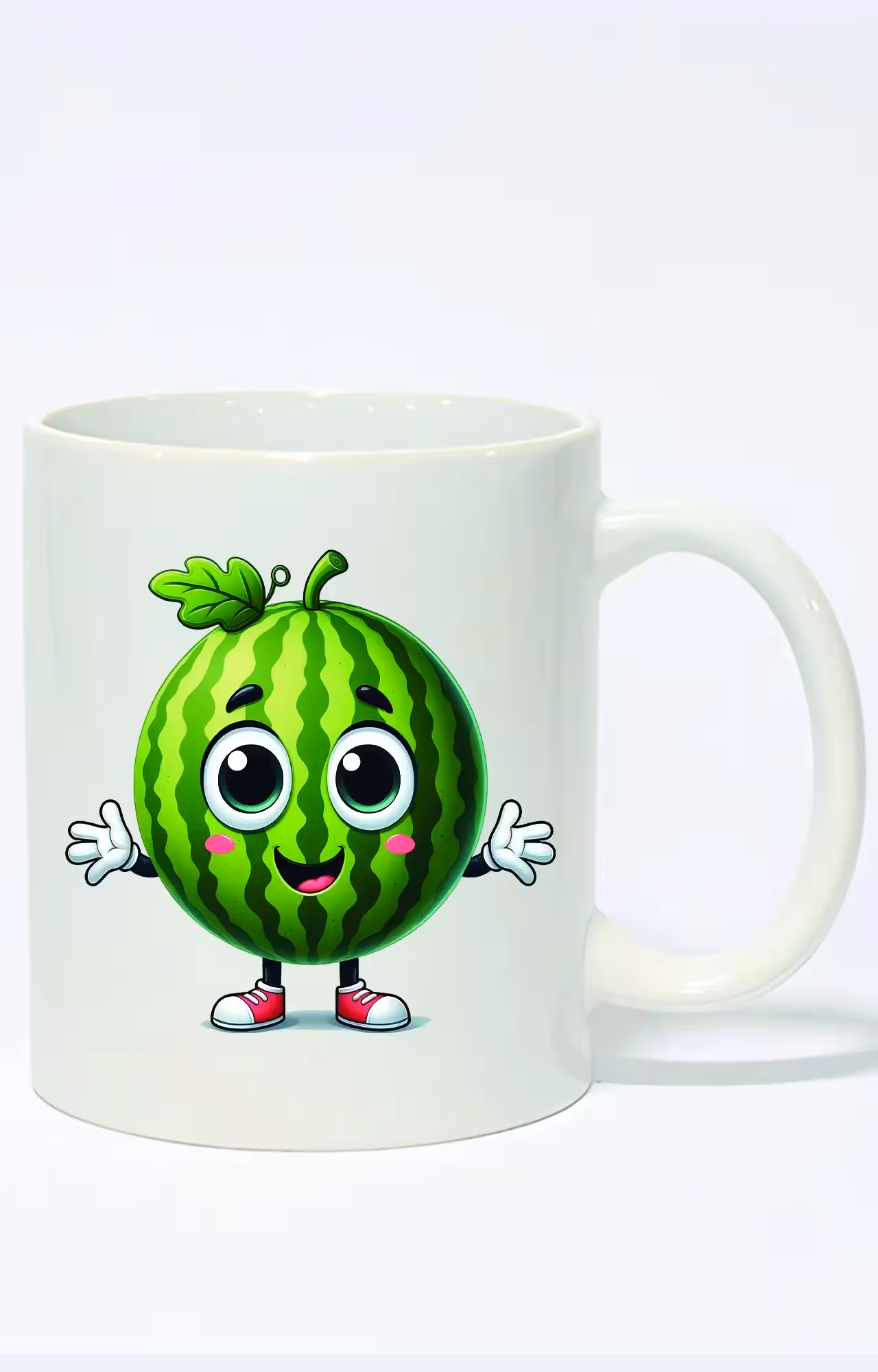 ماگ ساده طرح هندونه شب یلدا مدرسه کد 4372