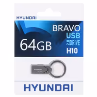 فلش مموری هیوندای مدل Bravo H10 USB 2.0 ظرفیت 64 گیگابایت