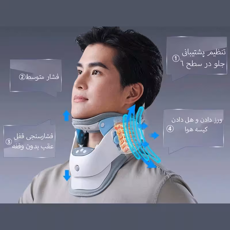ماساژور حرارتی گردن و شانه شارژی قابل حمل کولاکس شیائومی KULAX HC(Z)60-HMBD-01