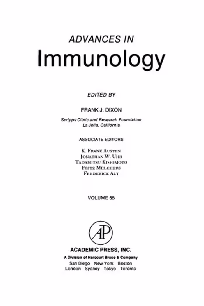 خرید و دانلود نسخه کامل کتاب Advances in Immunology, Vol. 55