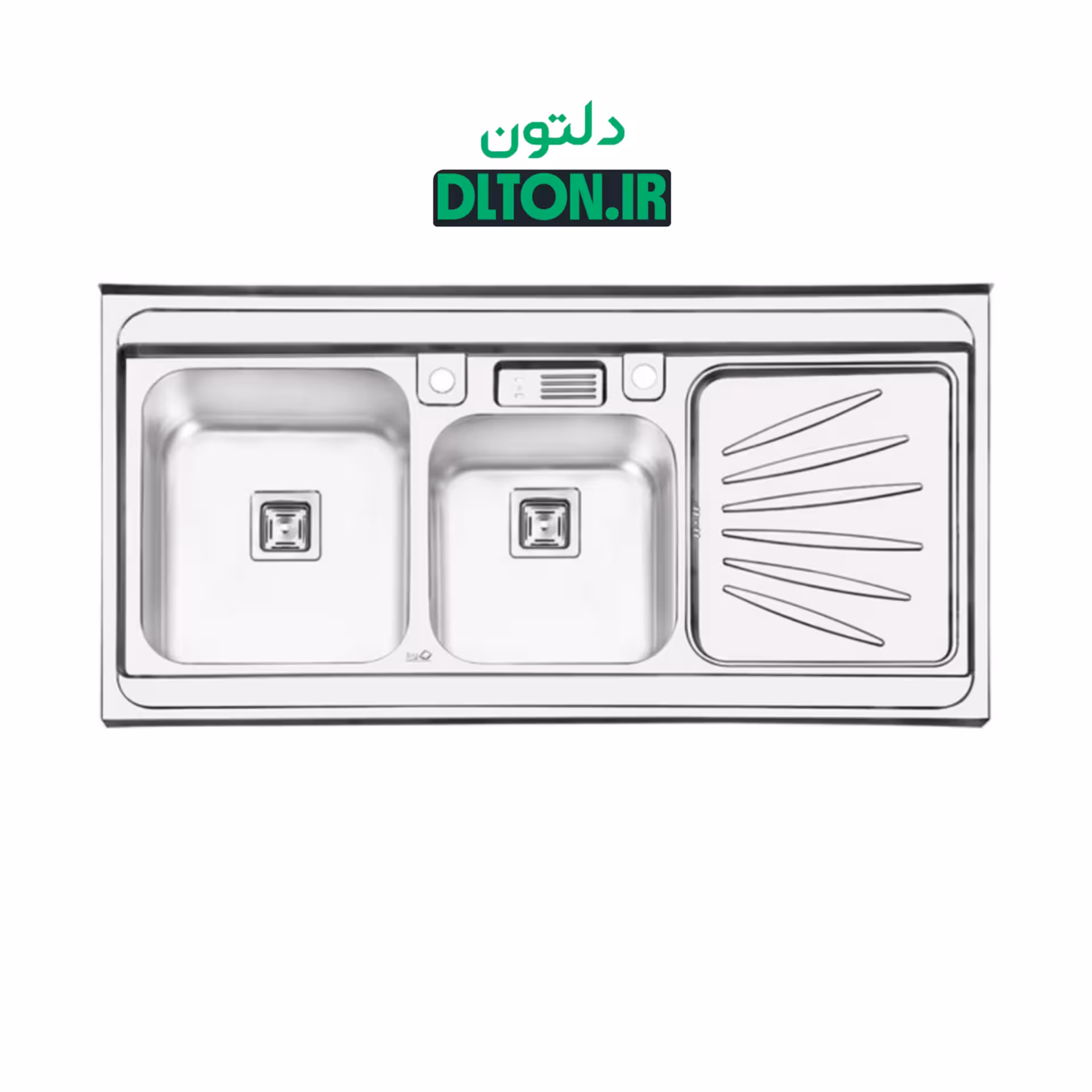 سینک ایلیا استیل 1061 روکار